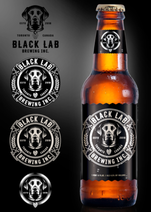 Black Lab Brewing Inc. | Design de Logo par ART DEPOT