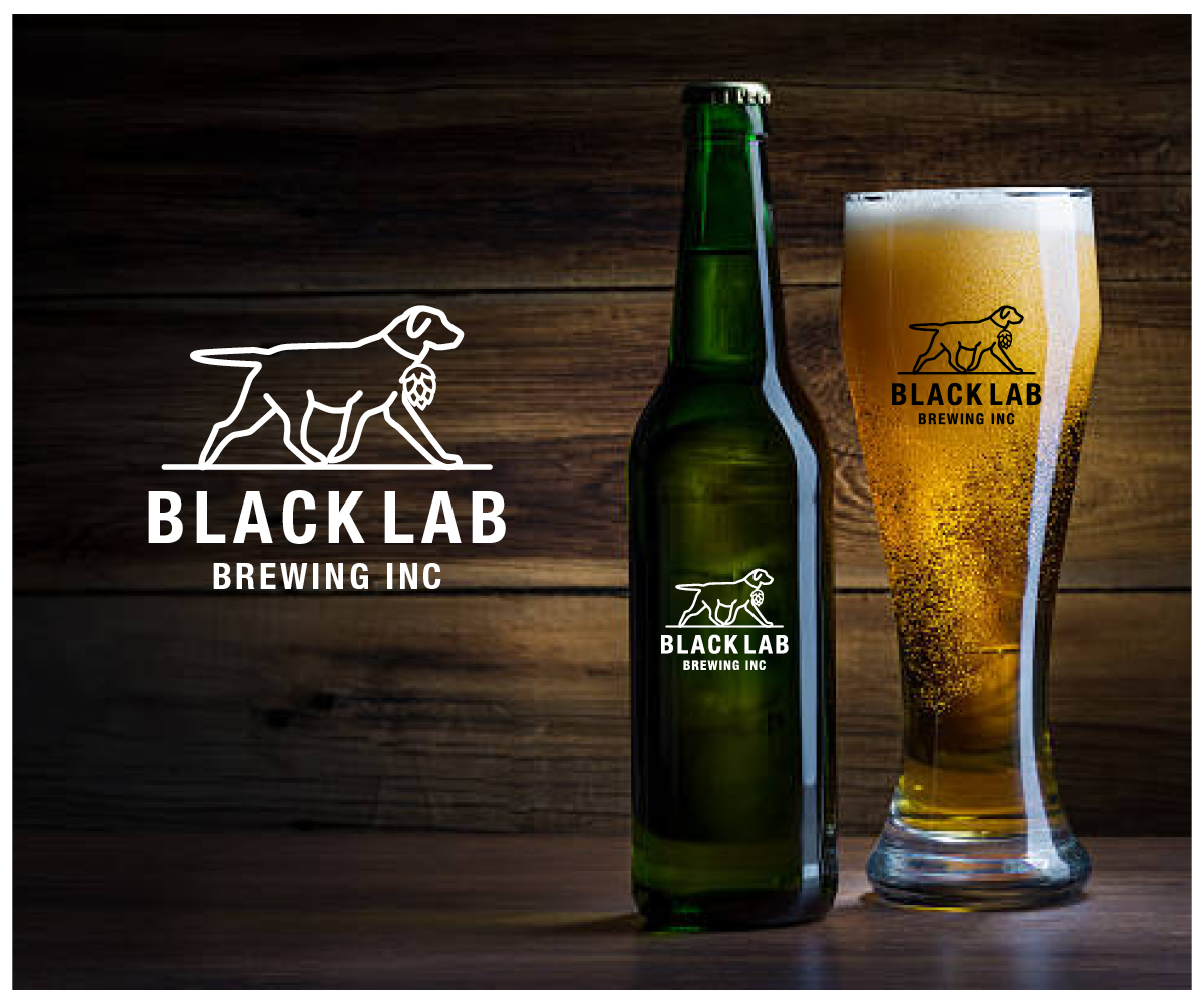 Logo Design by Bittersweet for Black Lab Brewing  | Design #18187943