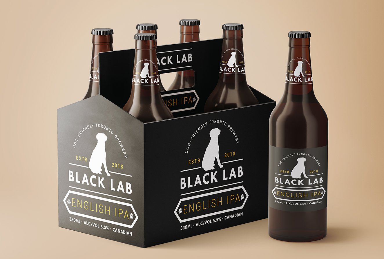 Logo Design by slysession for Black Lab Brewing  | Design #18315222