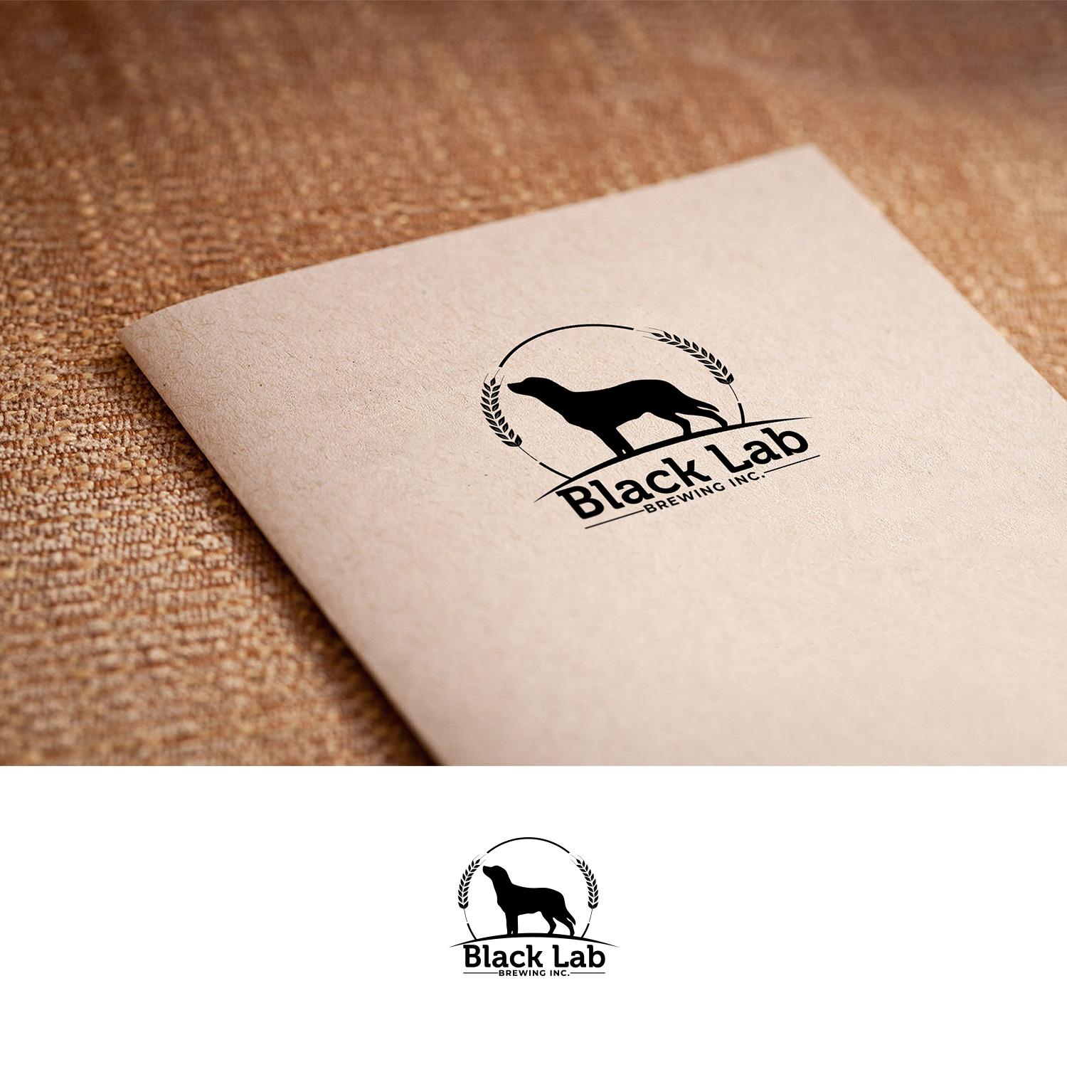 Logo Design by DesignDUO for Black Lab Brewing  | Design #18247859