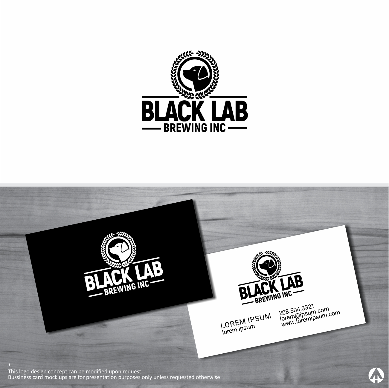 Diseño de Logo por MBARO para Black Lab Brewing  | Diseño #18294523