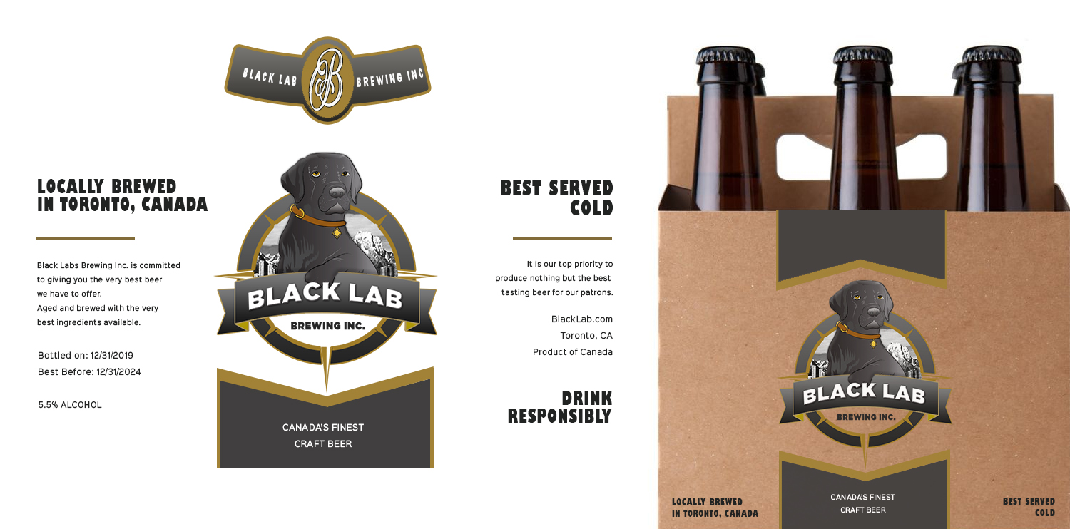 Diseño de Logo por Wenfeii para Black Lab Brewing  | Diseño #18203340