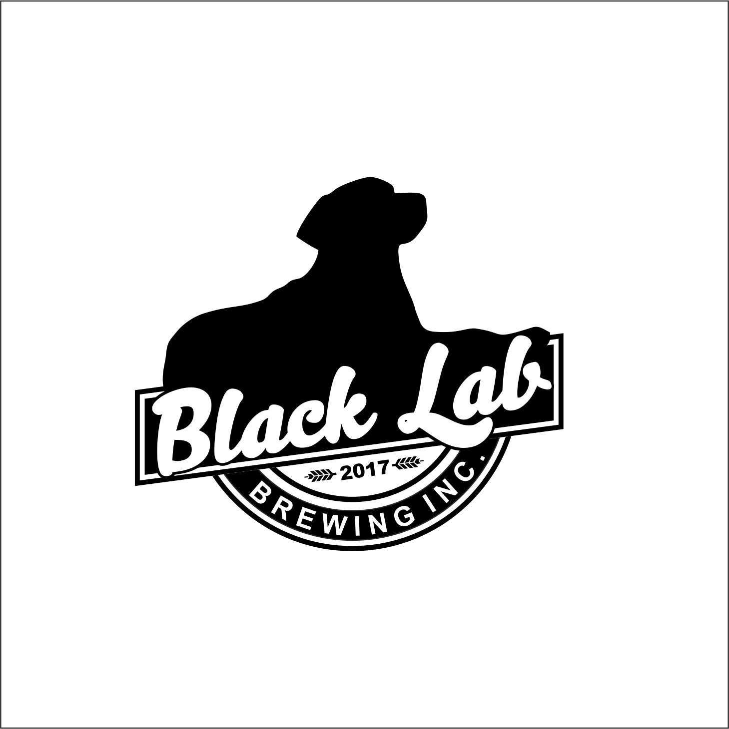 Logo Design by deevillacarlos for Black Lab Brewing  | Design #18305011