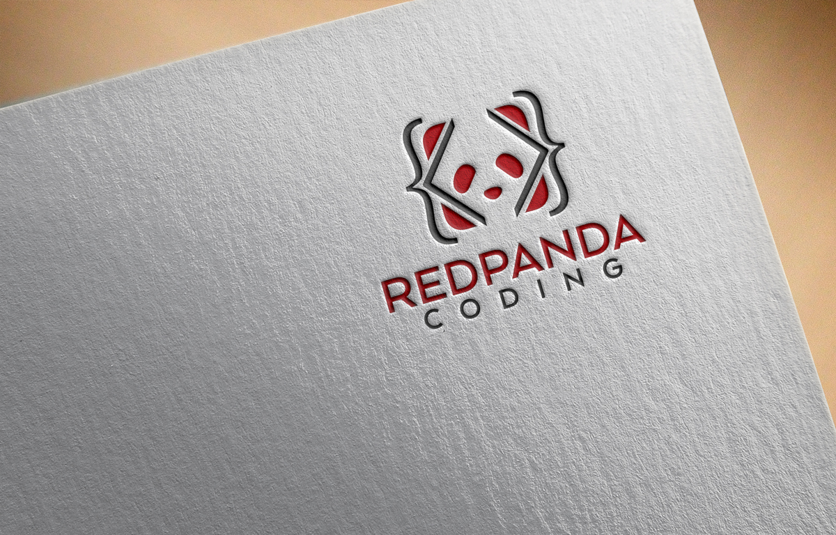 Logo Design by Niizam's for RedPanda Coding | Design #18042705