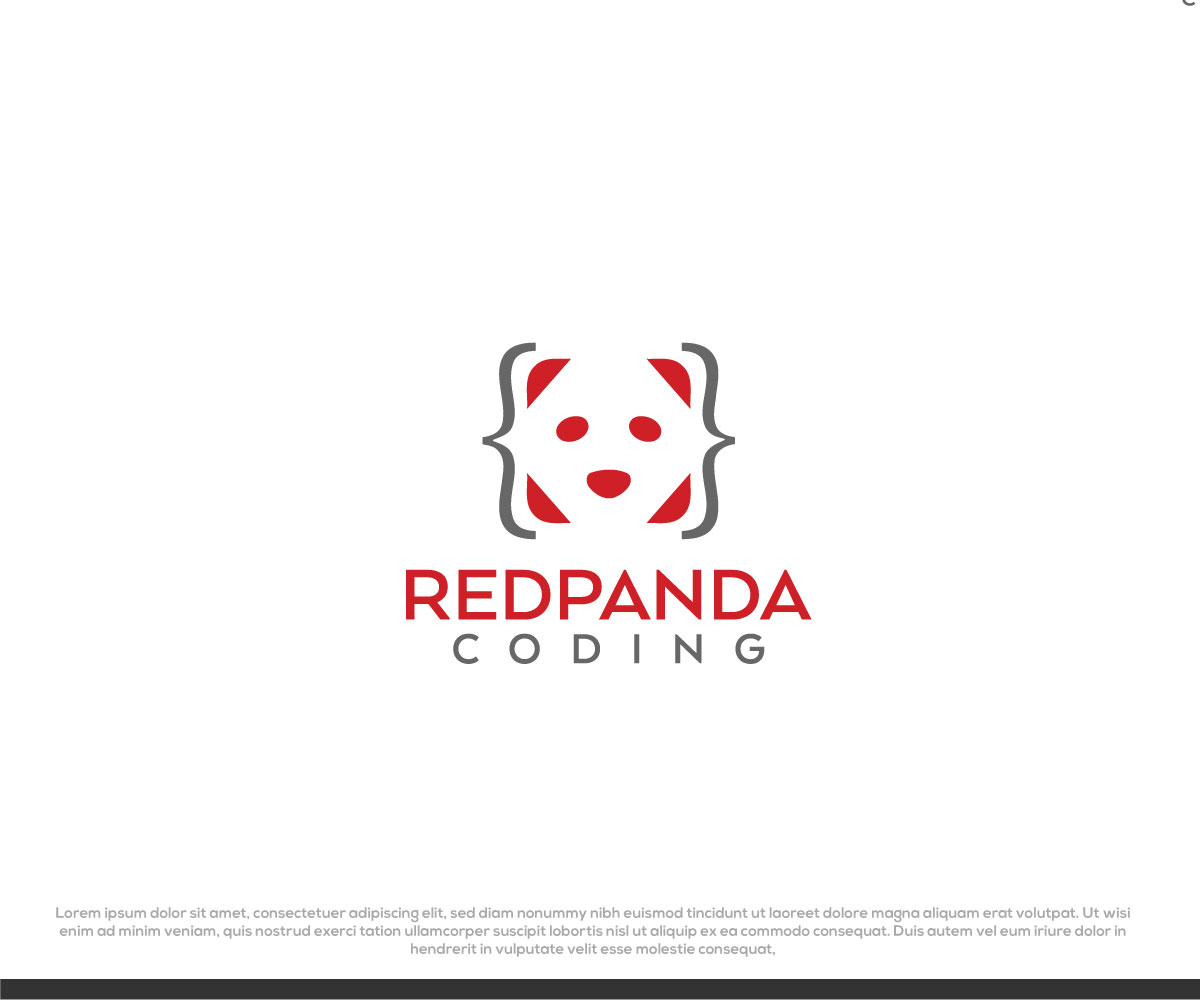 Logo Design by Niizam's for RedPanda Coding | Design #18045102