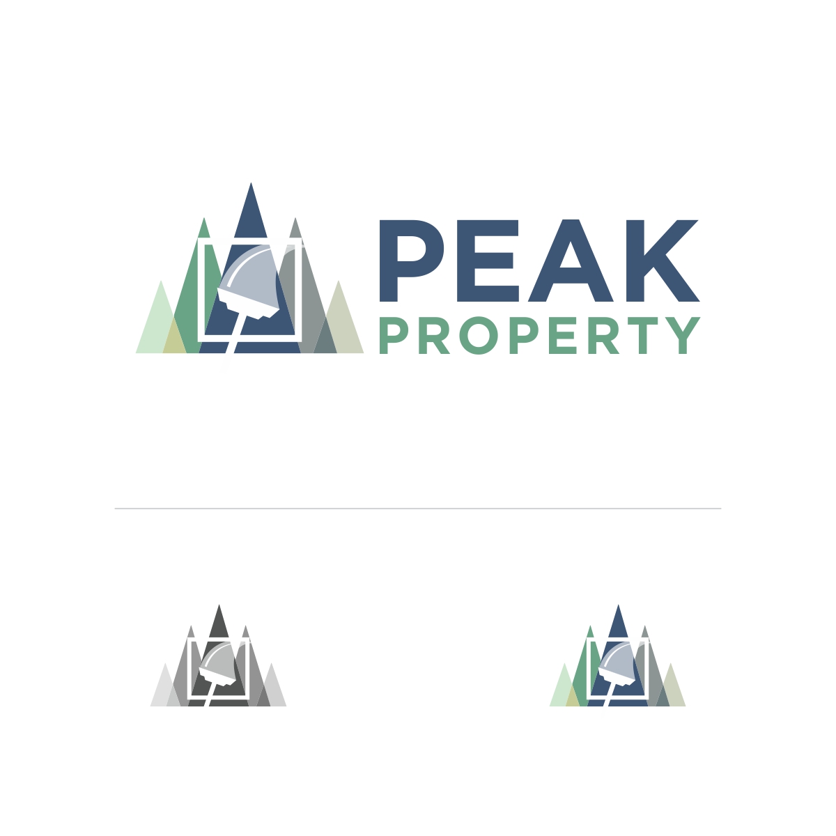 Diseño de Logo por e-graphics para Peak Property | Diseño #18052495