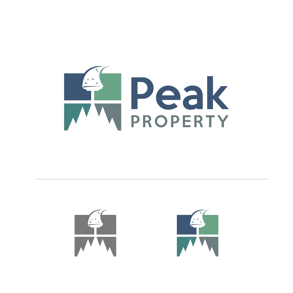 Logo Design by e-graphics for Peak Property | Design #18052496