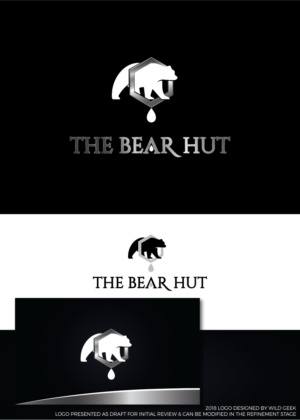The Bear Hut | Logo Design by Wild Geek