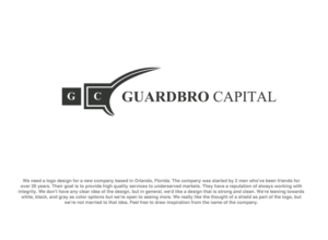 Design de Logo par Aqeel Momin pour Guardbro Capital, LLC | Design : #18089378