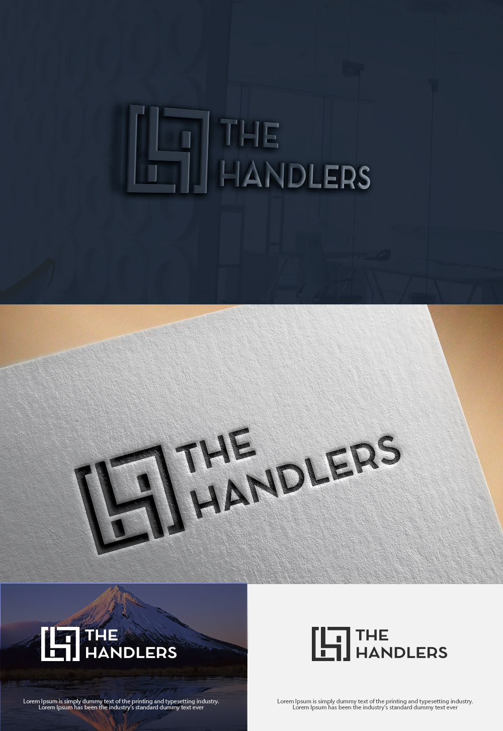 Logo Design by dr ghulam mustafa sahab for The Handlers | Design #18242969
