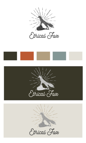 Logo Design by Maurissahunter for Ethical Fox | Design: #18165081