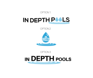 Logo Design by rhycoz for In Depth Pools  | Design: #18037286