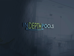Logo Design by Aleezay Production for In Depth Pools  | Design: #18036387