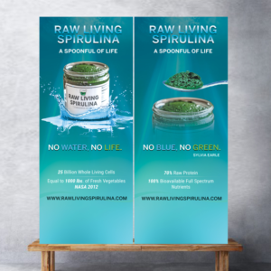Billboard Design by uk for Raw Living Spirulina | Design: #18052179