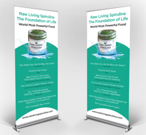 Billboard Design by PAS-CREATIVE for Raw Living Spirulina | Design: #18053640