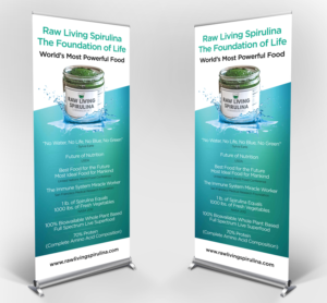 Billboard Design by PAS-CREATIVE for Raw Living Spirulina | Design: #18057428