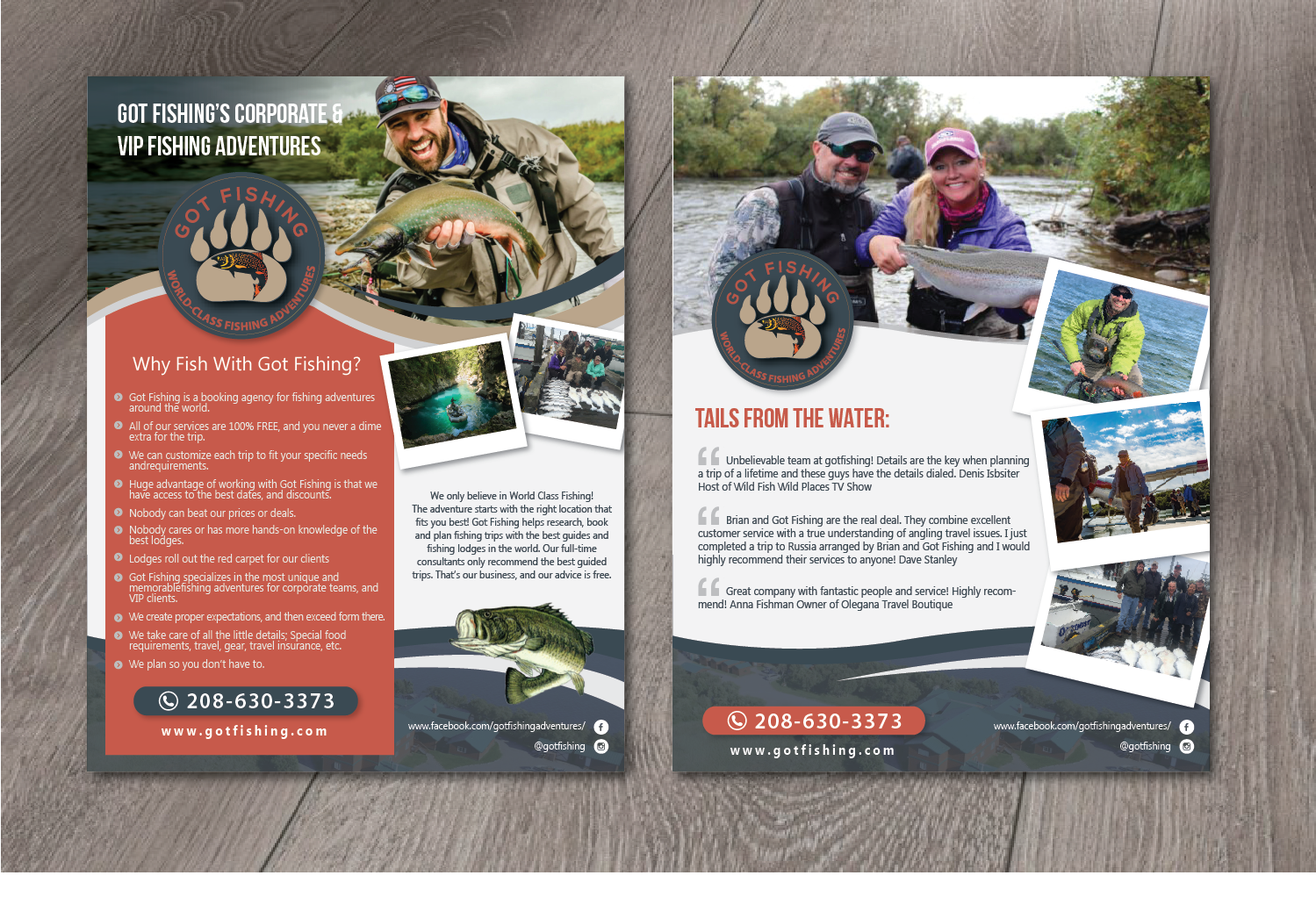 Flyer-Design von alex989 für Got Fishing | Design #19517564