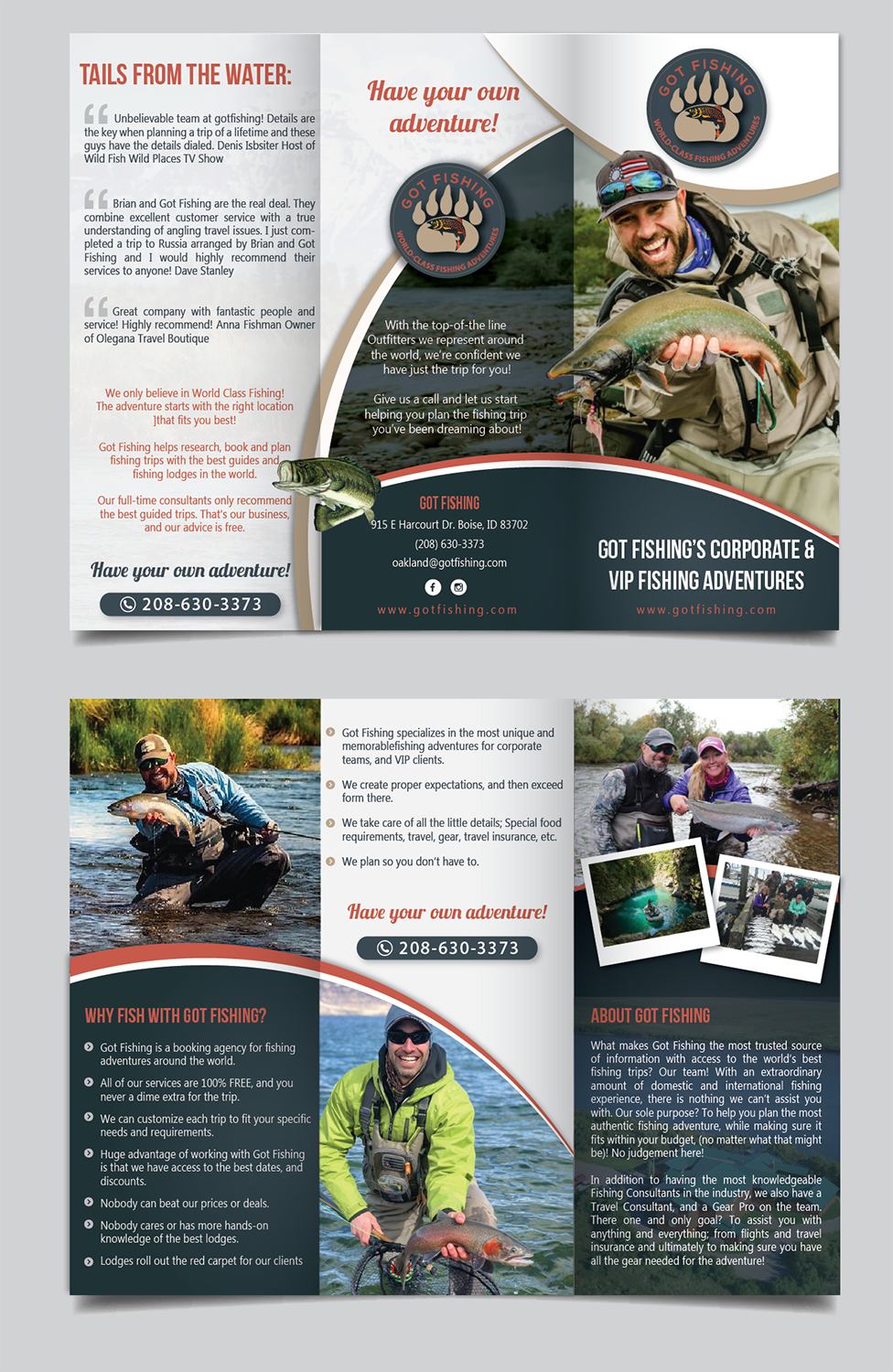 Flyer Design by alex989 for Got Fishing | Design #19531044