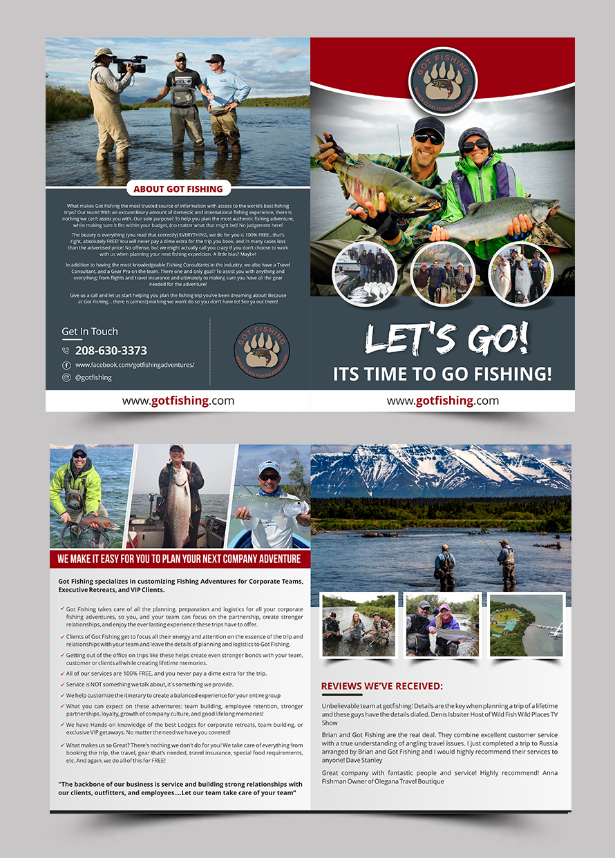 Flyer Design by ESolz Technologies for Got Fishing | Design #20110910