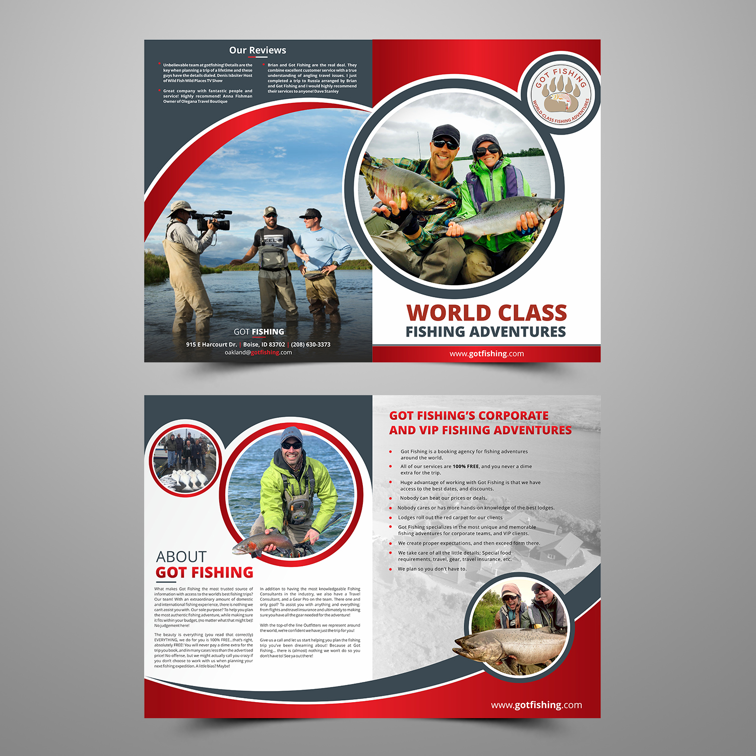 Flyer Design by ecorokerz for Got Fishing | Design #19544631