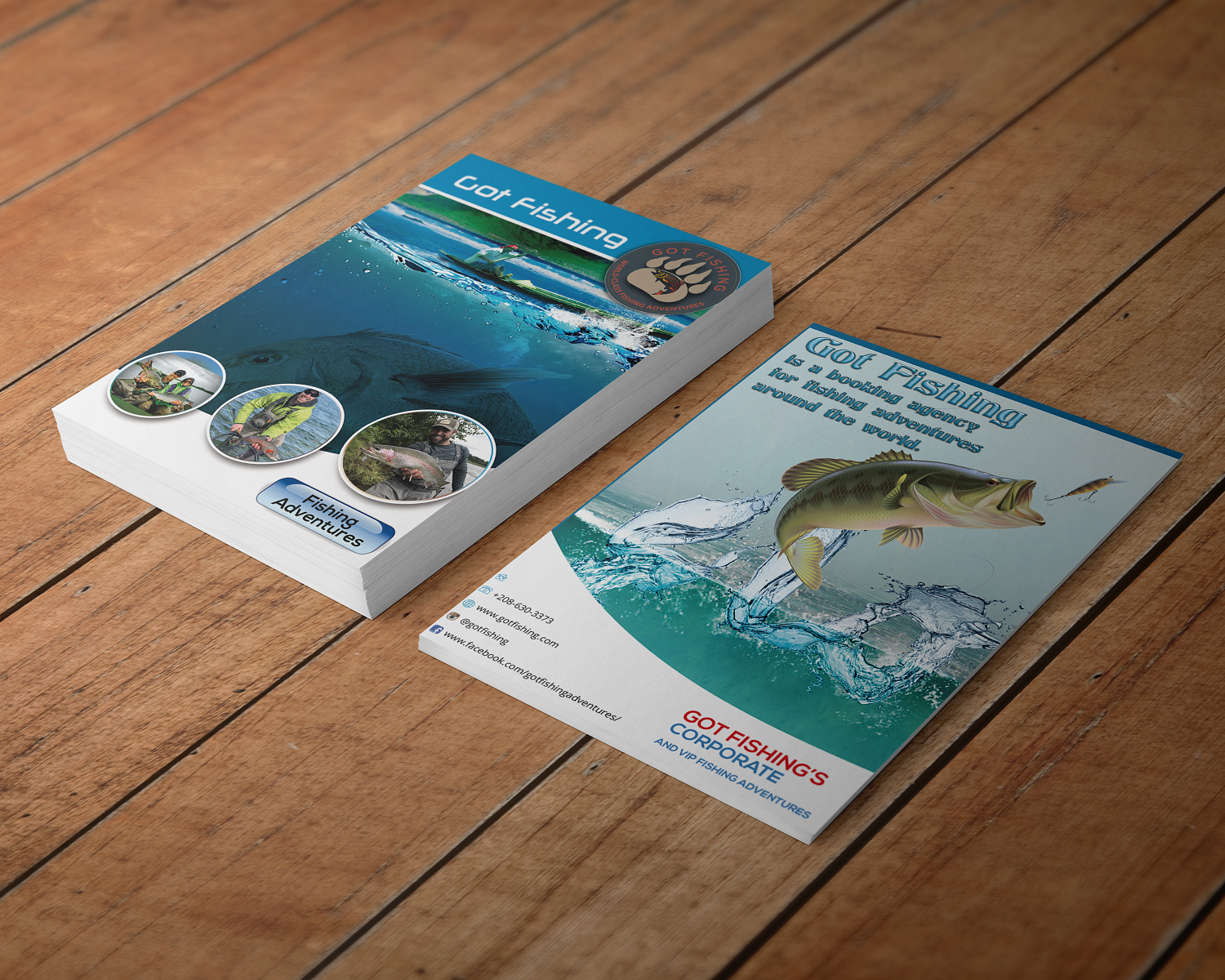 Flyer Design by Grebowiec Peter for Got Fishing | Design #19586057