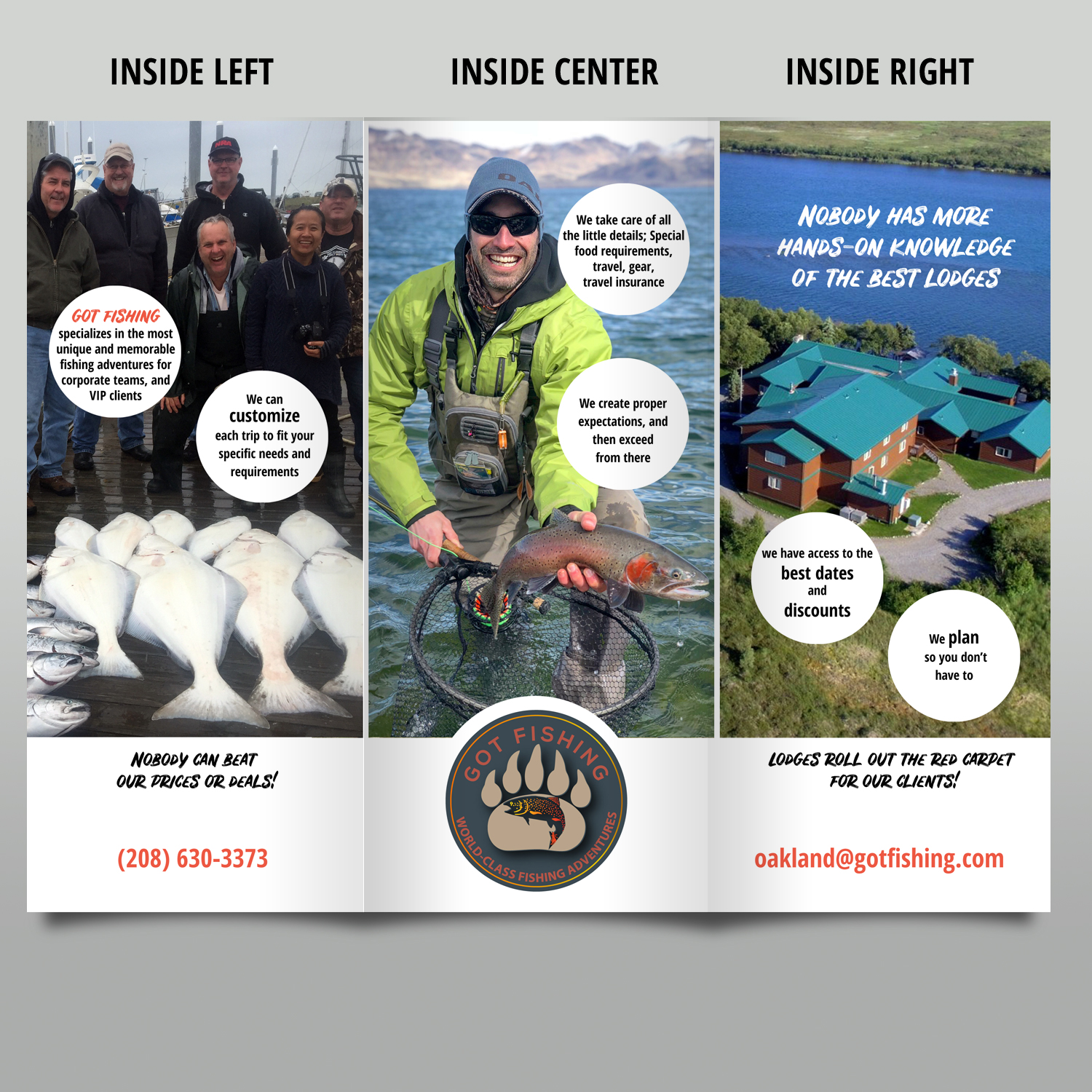 Flyer-Design von Javelin Studio für Got Fishing | Design #19547231