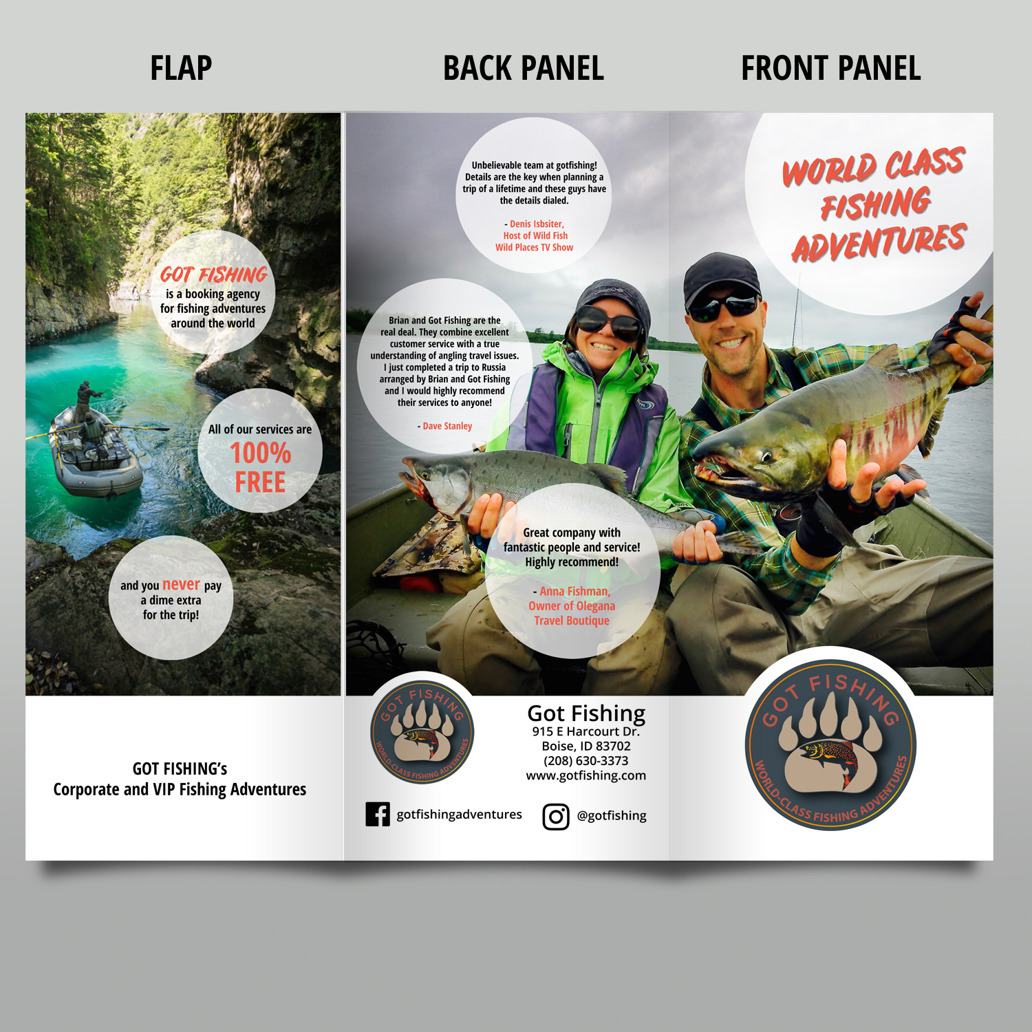 Flyer Design by Javelin Studio for Got Fishing | Design #19547232