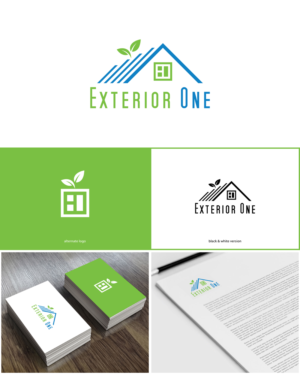 Logo Design by MoonFeather for Exterior One | Design #18035973