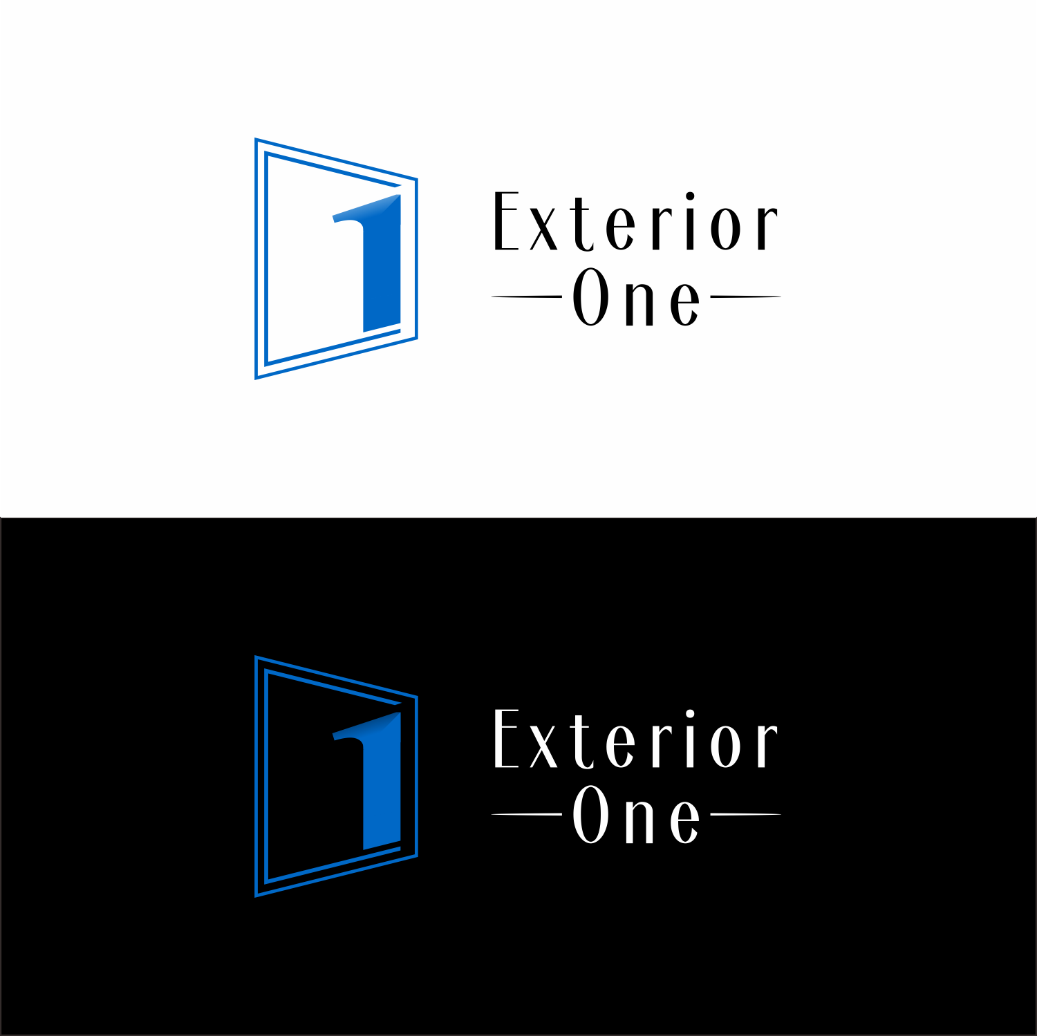 Diseño de Logo por NeroDesign para Exterior One | Diseño #18066392