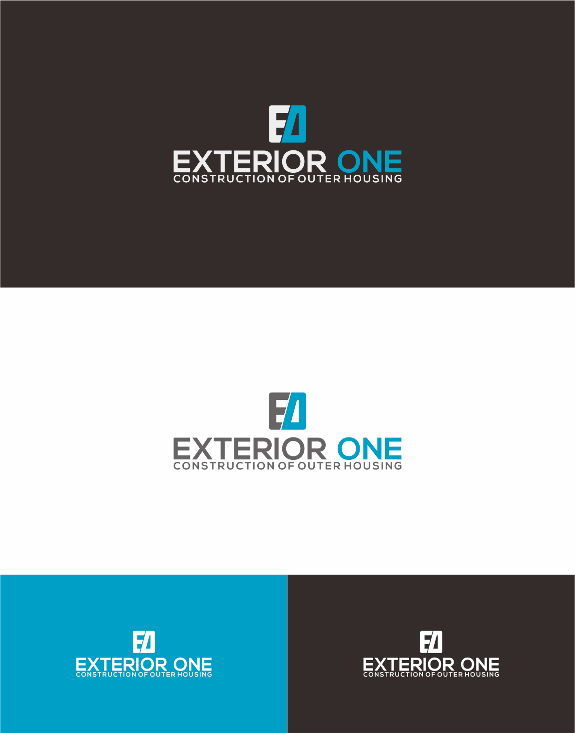 Logo Design by cihuuuuuu 2 for Exterior One | Design #18056257