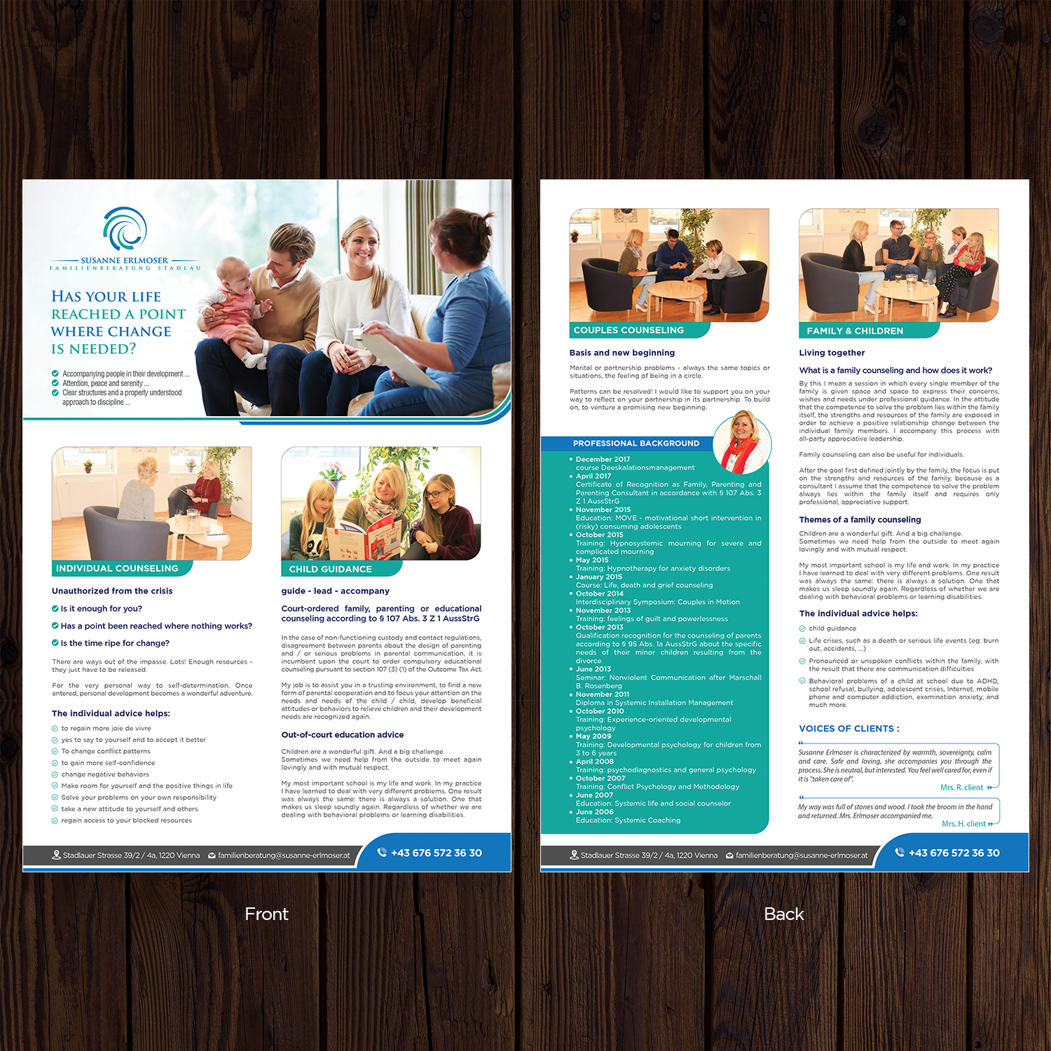 Flyer-Design von debdesign für Familienberatung Stadlau | Design #18366696