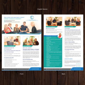 Diseño de Flyer por debdesign para Familienberatung Stadlau | Diseño: #18366861