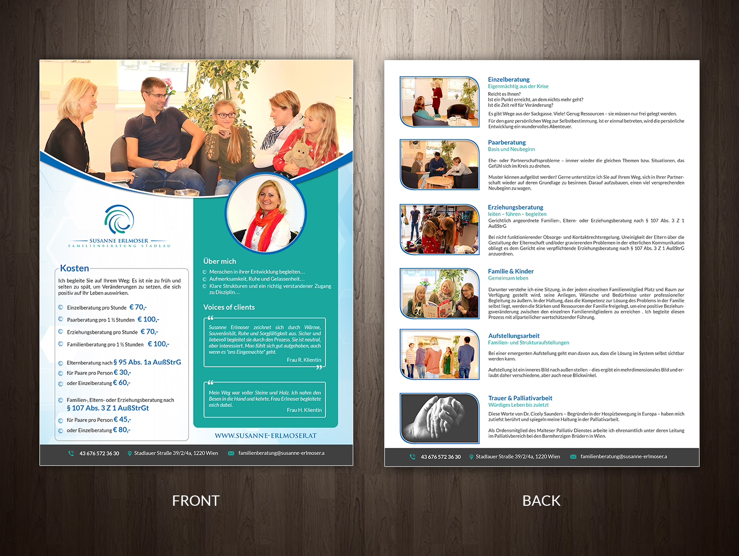 Flyer Design by creative.bugs for Familienberatung Stadlau | Design #18369085