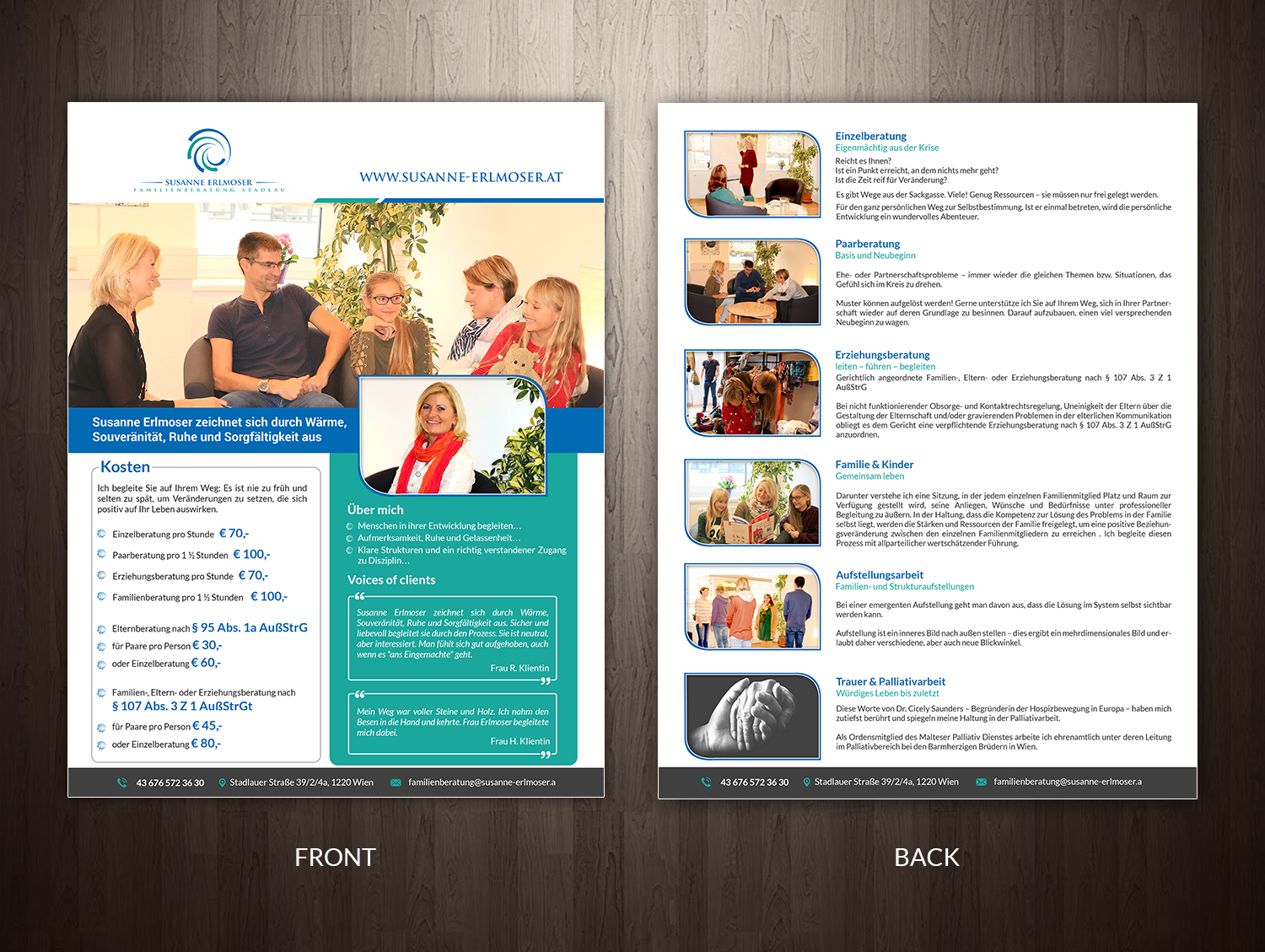 Flyer Design by creative.bugs for Familienberatung Stadlau | Design #18369086