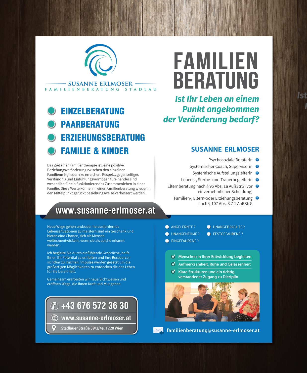 Flyer-Design von meet007 für Familienberatung Stadlau | Design #18370906