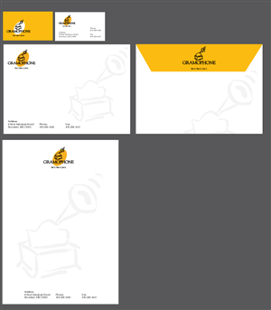 Schreibwaren-Design von Andrea für Gramophone | Design #654974