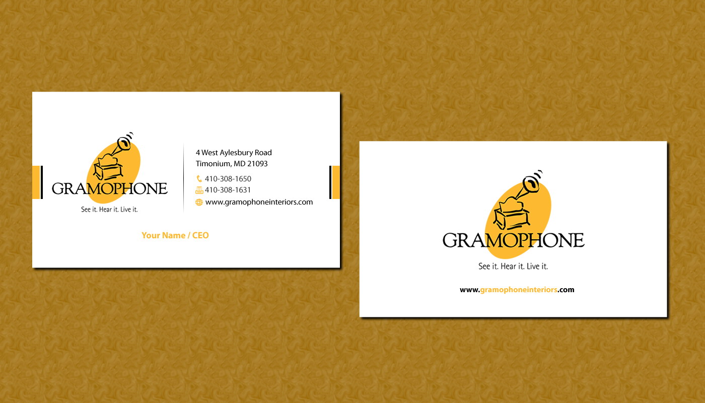 Stationery Design by Sbss for Gramophone | Design #647025