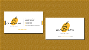 Stationery Design by Sbss for Gramophone | Design: #647025