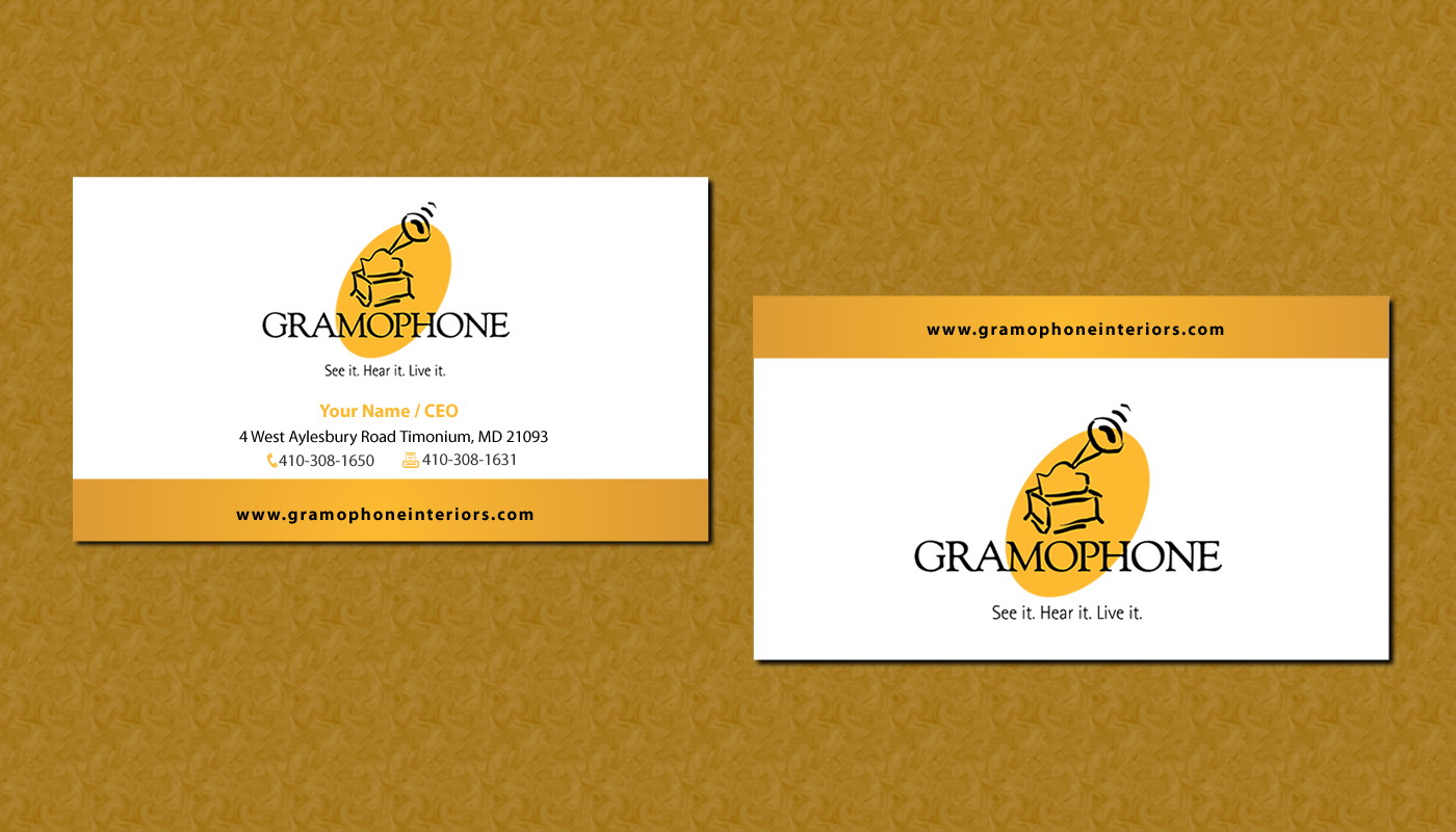 Stationery Design by Sbss for Gramophone | Design #647033