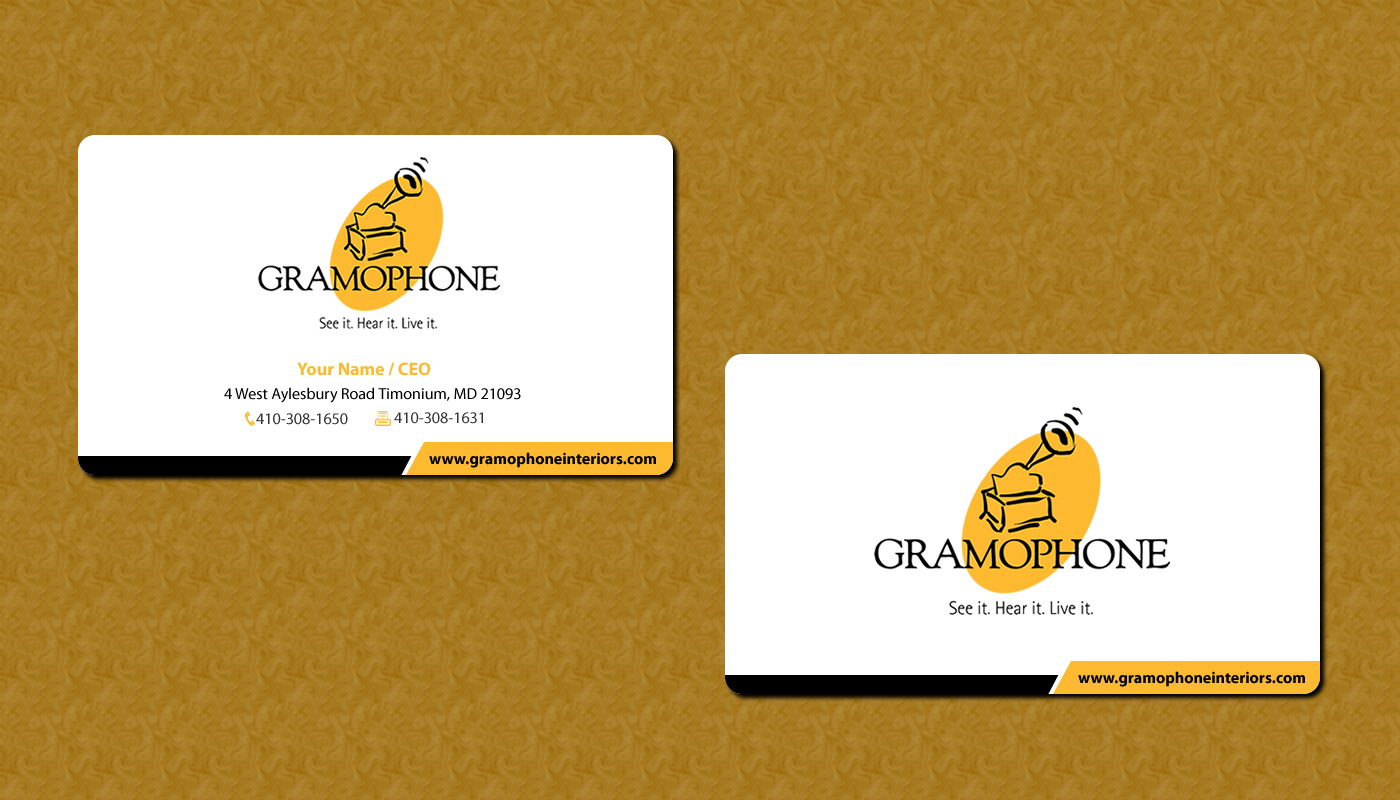 Stationery Design by Sbss for Gramophone | Design #647034