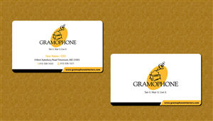 Stationery Design by Sbss for Gramophone | Design: #647034