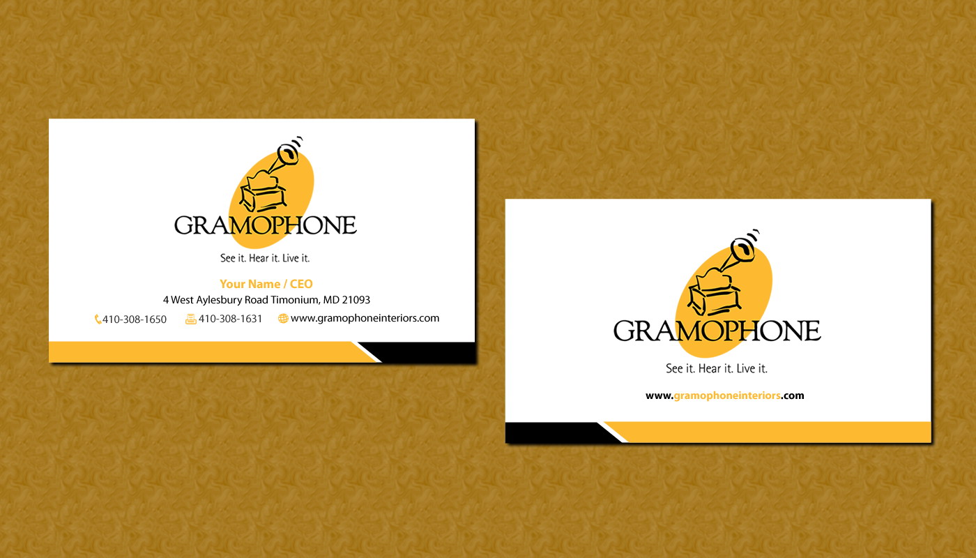 Stationery Design by Sbss for Gramophone | Design #647036