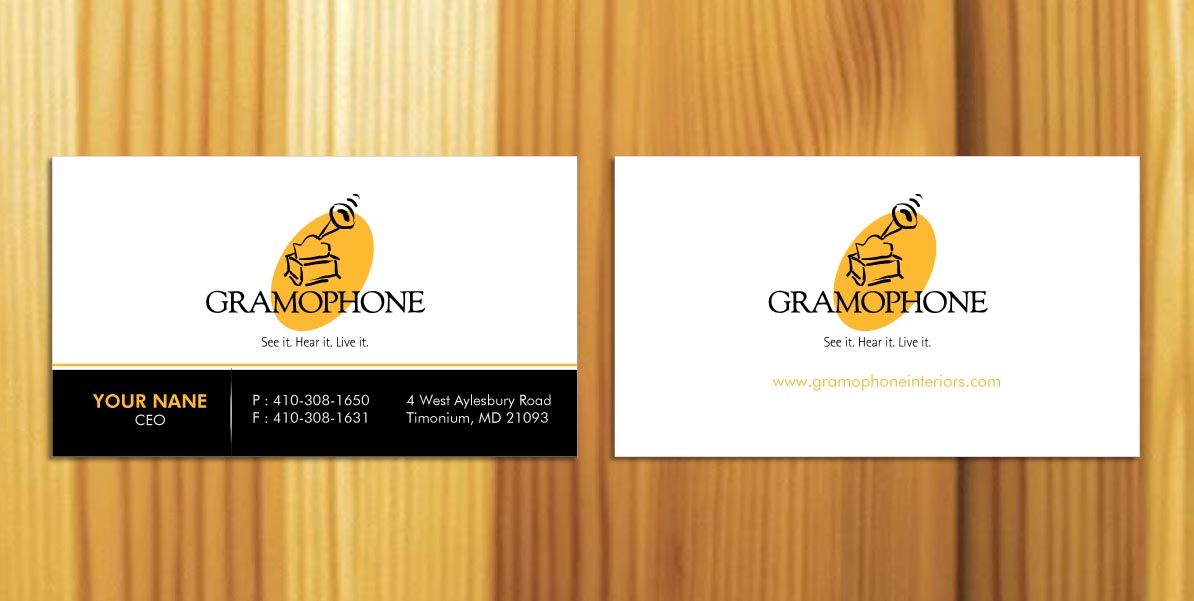 Stationery Design by Sbss for Gramophone | Design #647182