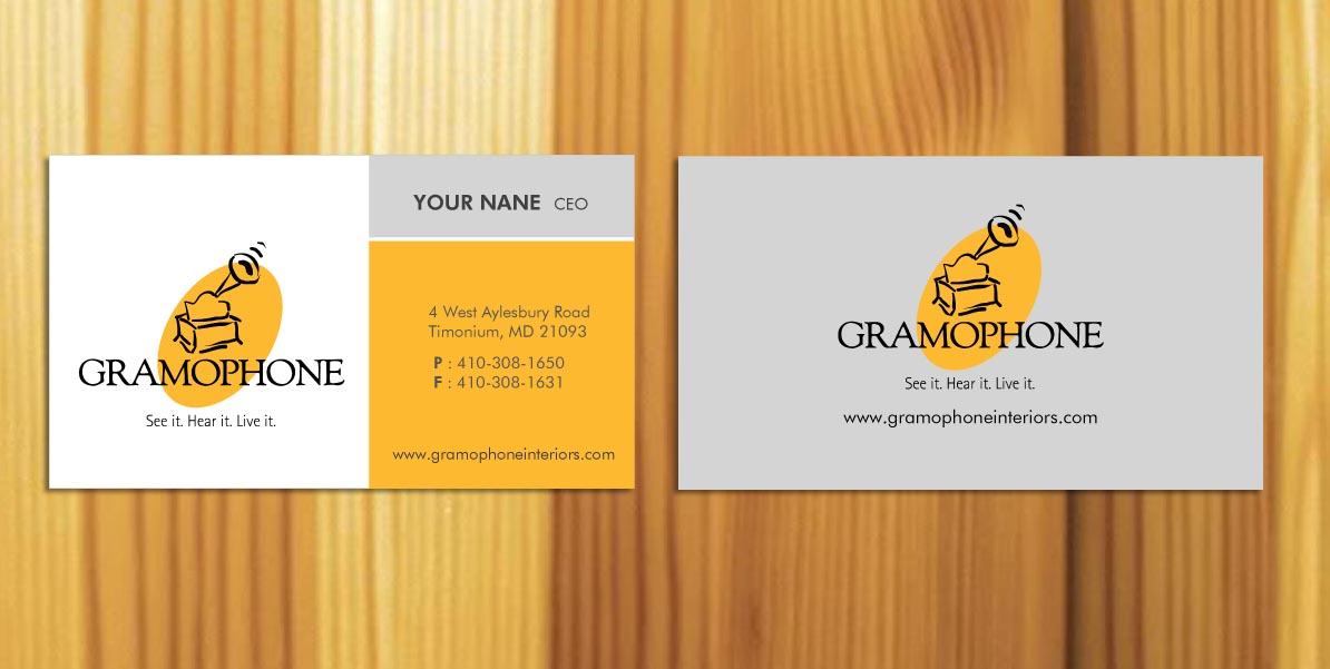 Stationery Design by Sbss for Gramophone | Design #647191