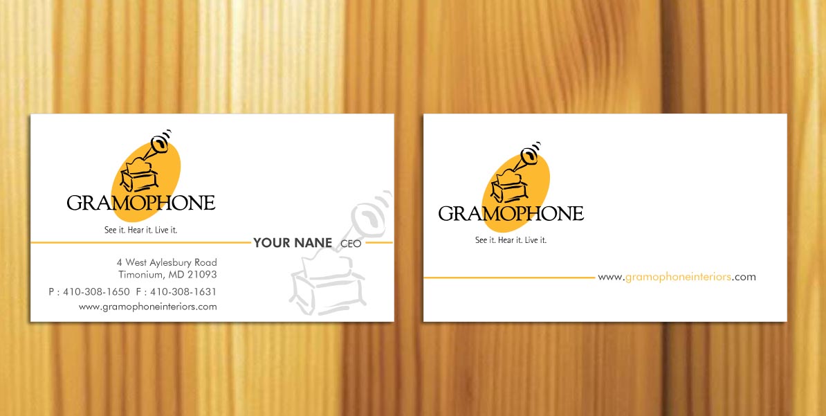 Stationery Design by Sbss for Gramophone | Design #647192