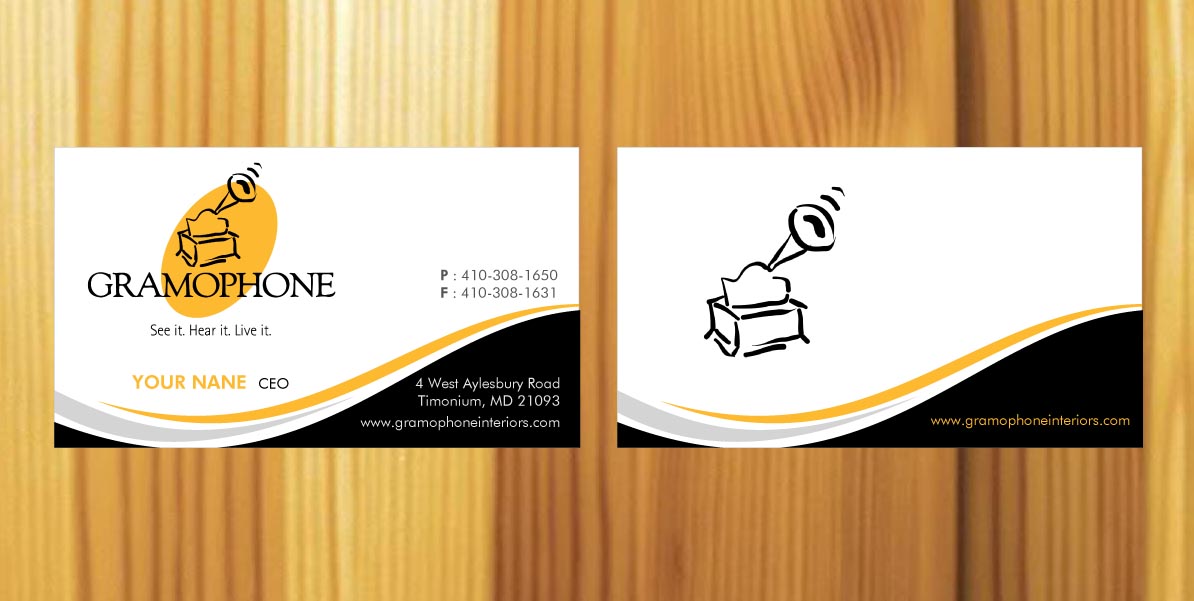 Stationery Design by Sbss for Gramophone | Design #647194