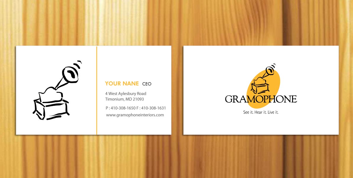 Stationery Design by Sbss for Gramophone | Design #647196