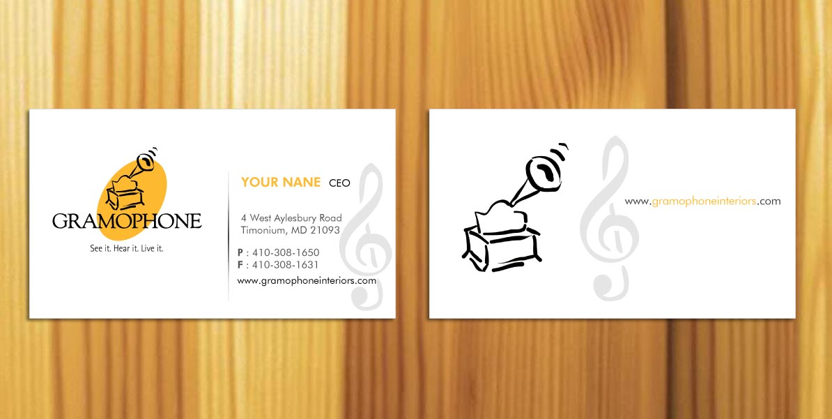 Stationery Design by Sbss for Gramophone | Design #647199