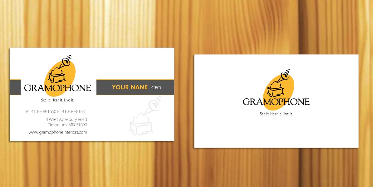 Stationery Design by Sbss for Gramophone | Design #647202