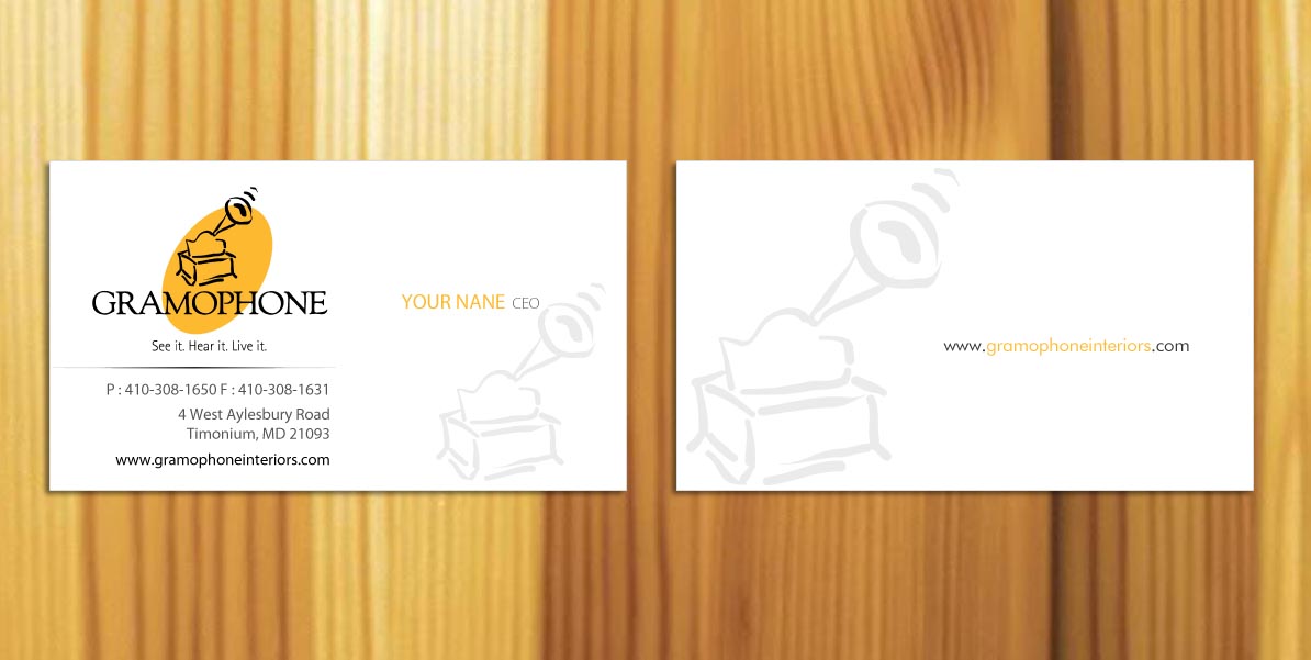 Stationery Design by Sbss for Gramophone | Design #647203